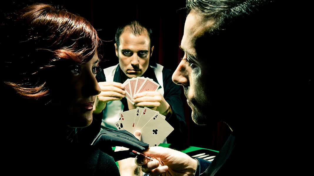 Cuckold story: Anke’s gangbang at poker game