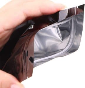 Ideal eignen sich zum Sperma-sammeln 10cm Aluminium - Tütchen mit Druckverschluss zum Einfrieren